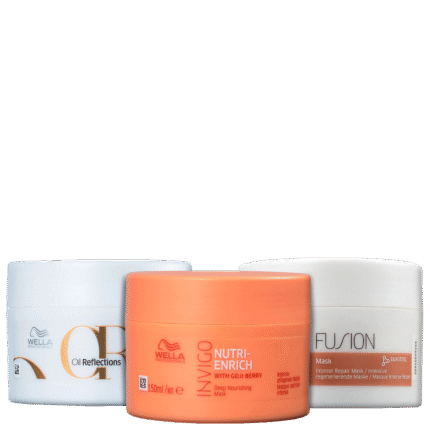Kit Wella Professionals Cronograma Capilar Antiquebra (3 Produtos)